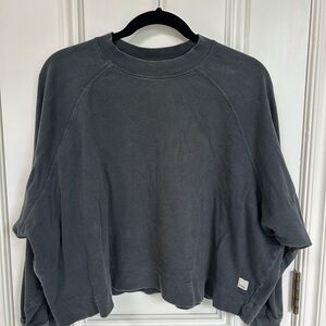 Vuori Charcoal Crewneck Top